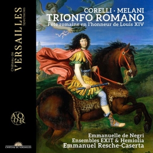 Corelli Arcangelo Lulier Giovann - Corell & Melani: Trionfo Romano in der Gruppe Externt_Lager / Naxoslager bei Bengans Skivbutik AB (4163970)