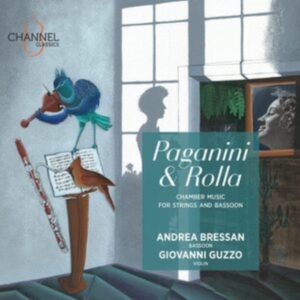Paganini Niccolo Rolla Alessandr - Paganini & Rolla: Chamber Music For in der Gruppe Externt_Lager / Naxoslager bei Bengans Skivbutik AB (4163975)