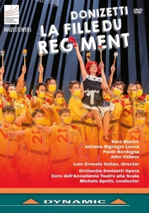 Donizetti Gaetano - La Fille Du Regiment (Dvd) in der Gruppe Externt_Lager / Naxoslager bei Bengans Skivbutik AB (4163986)