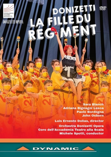 Donizetti Gaetano - La Fille Du Regiment (Dvd) in der Gruppe Externt_Lager / Naxoslager bei Bengans Skivbutik AB (4163986)