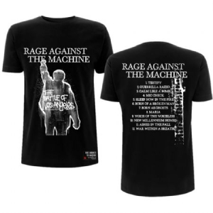 Rage Against The Machine - Bola Album Cover Uni Bl T-Shirt in der Gruppe MERCHANDISE / T-shirt / Hårdrock bei Bengans Skivbutik AB (4165183r)