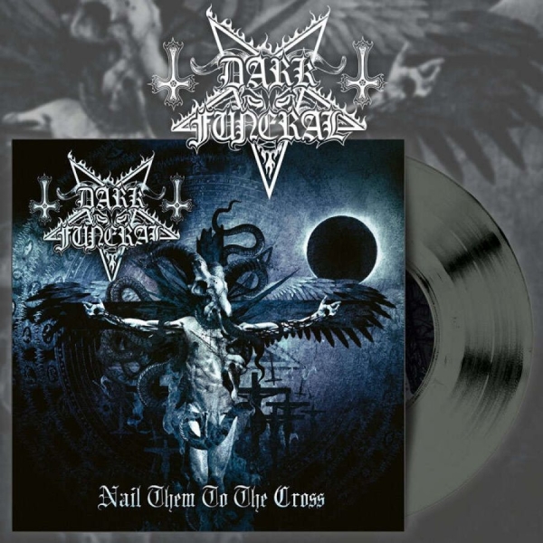 Dark Funeral - Nail Them To The Cross (Silver Viny in der Gruppe VINYL / Bestseller bei Bengans Skivbutik AB (4165340)
