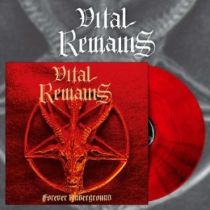 Vital Remains - Forever Underground (Red/Black Gala in der Gruppe VINYL / Hårdrock bei Bengans Skivbutik AB (4165342)