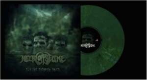 Heir Corpse One - Fly The Fiendish Skies (Green) in der Gruppe VINYL / Hårdrock bei Bengans Skivbutik AB (4167453)