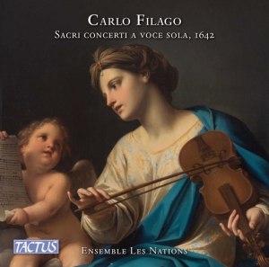 Filago Carlo - Sacri Concerti A Voce Sola in der Gruppe Externt_Lager / Naxoslager bei Bengans Skivbutik AB (4167504)