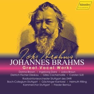Brahms Johannes - Great Vocal Works (6Cd) in der Gruppe Externt_Lager / Naxoslager bei Bengans Skivbutik AB (4167586)
