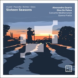 Various - Glass, Piazzolla, Richter & Vivaldi in der Gruppe CD bei Bengans Skivbutik AB (4167588)