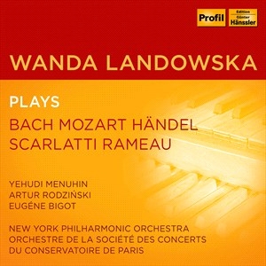 Various - Wanda Landowska Plays Bach, Mozart, in der Gruppe Externt_Lager / Naxoslager bei Bengans Skivbutik AB (4167590)