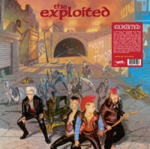 Exploited The - Troops Of Tomorrow (Red Vinyl Lp) in der Gruppe Minishops / The Exploited bei Bengans Skivbutik AB (4167767)
