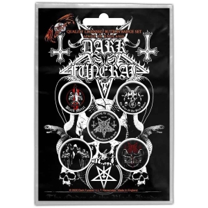 Dark Funeral - The Black Hordes Button Badge Pack in der Gruppe MERCHANDISE / Accessoarer / Hårdrock bei Bengans Skivbutik AB (4168411)
