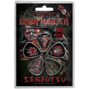Iron Maiden - Senjutsu Plectrum Pack in der Gruppe MERCHANDISE / Merch / Hårdrock bei Bengans Skivbutik AB (4168461)