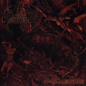 Lord Belial - Angelgrinder (Milky Clear/Red Splat in der Gruppe VINYL / Hårdrock/ Heavy metal bei Bengans Skivbutik AB (4169195)