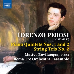 Perosi Lorenzo - Piano Quintets Nos. 1 & 2 String T in der Gruppe Externt_Lager / Naxoslager bei Bengans Skivbutik AB (4170758)
