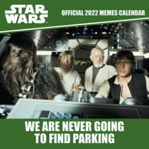 Star Wars (Memes) 2022 Official Calendar in der Gruppe Labels /  bei Bengans Skivbutik AB (4171126)
