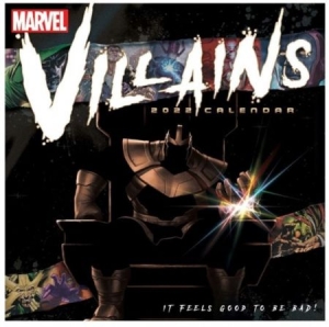Marvel Villains 2022 Official Calendar in der Gruppe Labels /  bei Bengans Skivbutik AB (4171127)