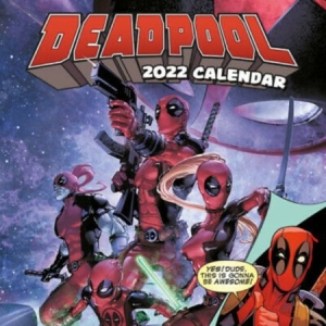 Deadpool 2022 Official Calendar in der Gruppe Labels /  bei Bengans Skivbutik AB (4171130)
