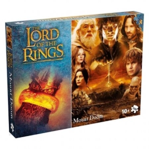 Lord Of The Rings Mount Doom 1000 pce Jigsaw Puzzle in der Gruppe Labels /  bei Bengans Skivbutik AB (4171279)