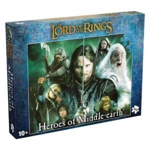 Lord Of The Rings Heroes Of Middle - Earth 1000 pce Jigsaw Puzzle in der Gruppe Labels /  bei Bengans Skivbutik AB (4171281)