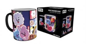 BT21 Times Square Heat Change Mug in der Gruppe Labels /  bei Bengans Skivbutik AB (4171288)