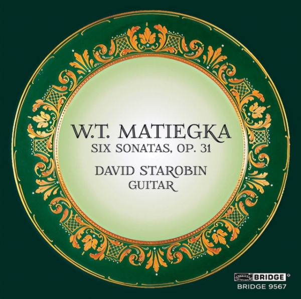 Starobin David - Matiegka: Six Sonatas, Op. 31 in der Gruppe CD / Klassiskt bei Bengans Skivbutik AB (4171593)