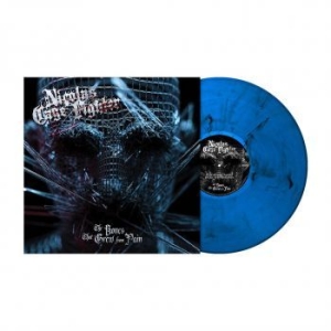 Nicolas Cage Fighter - Bones That Grew From Pain (Blue/Bla in der Gruppe VINYL / Hårdrock/ Heavy metal bei Bengans Skivbutik AB (4171655)