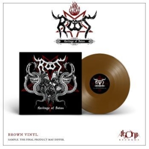 Root - Heritage Of Satan (Brown Vinyl Lp) in der Gruppe VINYL / Hårdrock/ Heavy metal bei Bengans Skivbutik AB (4171894)