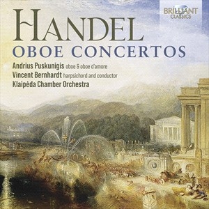 Handel George Frederic - Oboe Concertos in der Gruppe CD bei Bengans Skivbutik AB (4171918)