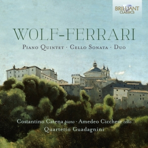Wolf-Ferrari Ermanno - Quartet, Op.6 Sonata, Op.30 Duo, in der Gruppe Externt_Lager / Naxoslager bei Bengans Skivbutik AB (4171924)