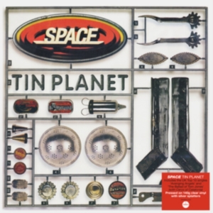 Space - Tin Planet (Clear/Silver Vinyl) in der Gruppe VINYL / Pop-Rock bei Bengans Skivbutik AB (4172074)