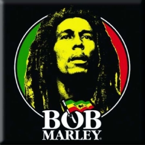 Bob Marley - Logo Face Magnet in der Gruppe Merchandise bei Bengans Skivbutik AB (4172237)