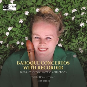 Emelie Roos & Höör Barock - Baroque Concertos With Recorder - T in der Gruppe CD bei Bengans Skivbutik AB (4172573)