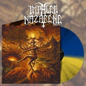 Impaled Nazarene - Ugra Karma (Yellow/Blue Vinyl Lp) in der Gruppe VINYL / Hårdrock bei Bengans Skivbutik AB (4172865)