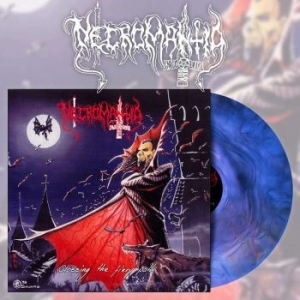 Necromantia - Crossing The Fiery Path (Blue Marbl in der Gruppe VINYL / Hårdrock bei Bengans Skivbutik AB (4172867)