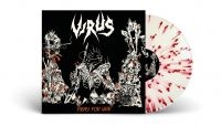 Virus - Pray For War (White/Red Splatter Vi in der Gruppe VINYL / Hårdrock bei Bengans Skivbutik AB (4173063)