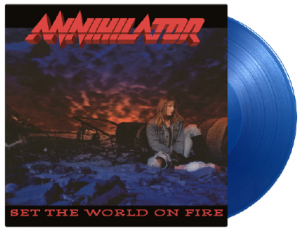 Annihilator - Set The World On.. -Clrd- in der Gruppe VINYL / Hårdrock bei Bengans Skivbutik AB (4173912)