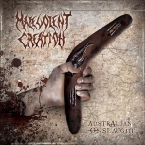Malevolent Creation - Australian Onslaught (Yellow Vinyl in der Gruppe VINYL / Hårdrock bei Bengans Skivbutik AB (4174897)