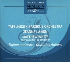 White Matthew Tafelmusik Baroque - Italian Oratorios in der Gruppe Externt_Lager / Naxoslager bei Bengans Skivbutik AB (4175392)