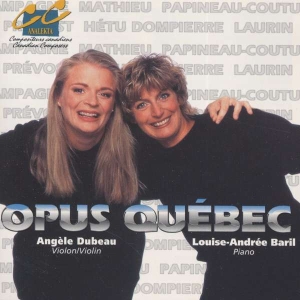 Dubeau Angèle - Opus Quebec in der Gruppe Externt_Lager / Naxoslager bei Bengans Skivbutik AB (4175402)