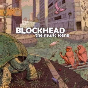 Blockhead - The Music Scene (Opaque Teal Colour in der Gruppe VINYL bei Bengans Skivbutik AB (4176025)