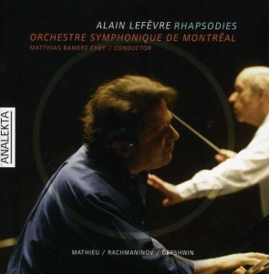 Lefèvre Alain Orchestre Symphoniq - Rhapsodies in der Gruppe Externt_Lager / Naxoslager bei Bengans Skivbutik AB (4176175)