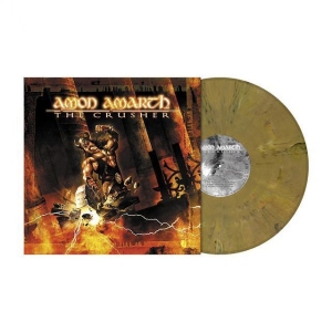 Amon Amarth - Crusher (Brown Beige Marbled Vinyl) in der Gruppe -Start Metal Blade bei Bengans Skivbutik AB (4176231)
