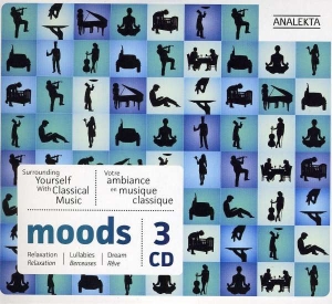 Various Artists - Moods - Relaxation, Lullabies, Dream in der Gruppe Externt_Lager / Naxoslager bei Bengans Skivbutik AB (4176263)