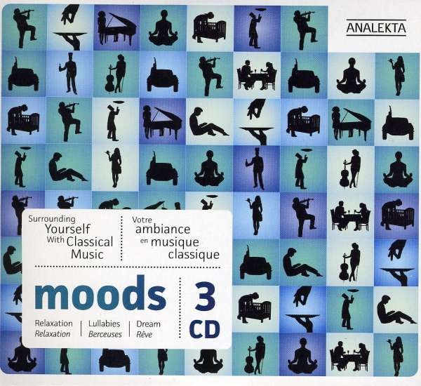 Various Artists - Moods - Relaxation, Lullabies, Dream in der Gruppe Externt_Lager / Naxoslager bei Bengans Skivbutik AB (4176263)