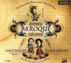 Tafelmusik Baroque Orchestra - The Baroque Adventure in der Gruppe Externt_Lager / Naxoslager bei Bengans Skivbutik AB (4176267)