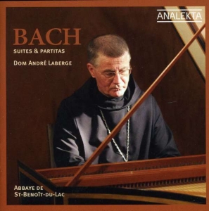Laberge Dom André - J.S. Bach: Suites & Partitas in der Gruppe CD bei Bengans Skivbutik AB (4176277)