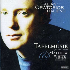 White Matthew Tafelmusik Baroque - Italian Oratorios in der Gruppe Externt_Lager / Naxoslager bei Bengans Skivbutik AB (4176291)