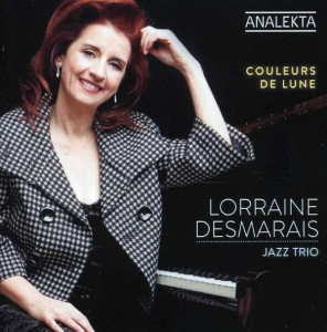 Trio Lorraine Desmarais - Couleurs De Lune in der Gruppe CD / Jazz bei Bengans Skivbutik AB (4176307)