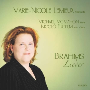 Lemieux Marie-Nicole - Brahms: Lieder in der Gruppe Externt_Lager / Naxoslager bei Bengans Skivbutik AB (4176314)