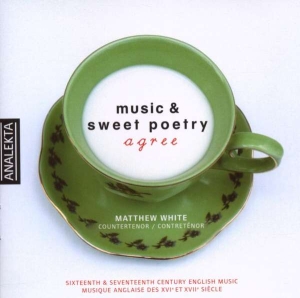 White Matthew - Music & Sweet Poetry Agree in der Gruppe Externt_Lager / Naxoslager bei Bengans Skivbutik AB (4176319)