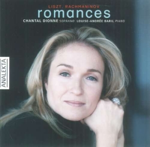 Dionne Chantal - Liszt/Rachmaninov: Romances in der Gruppe Externt_Lager / Naxoslager bei Bengans Skivbutik AB (4176321)
